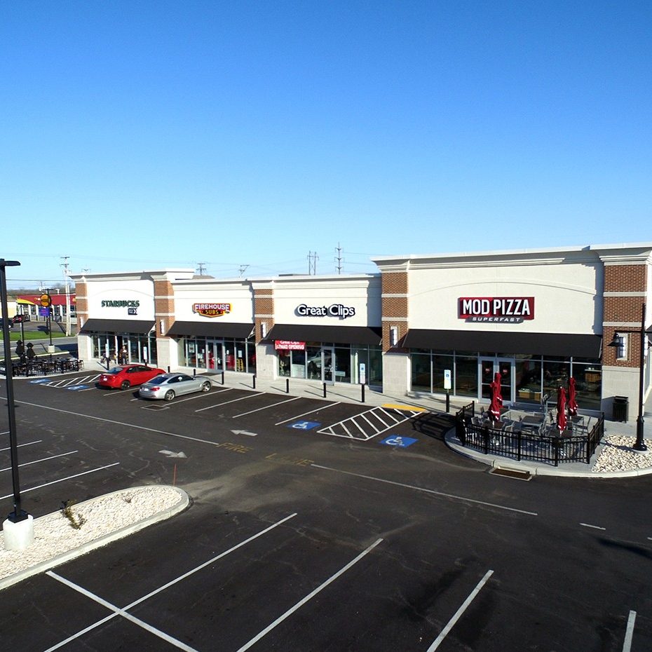 retail mall exterior